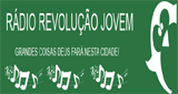 Logo Radio Revolução Jovem FM