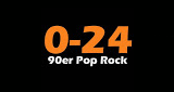 Logo 0-24 90ER POP ROCK