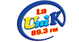 Logo LA UNI-K 89.3 FM
