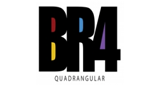Logo Rádio BR4 Quadrangular