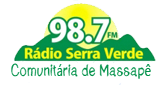 Logo Rádio Serra Verde FM 98.7