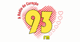 Logo 93 FM Alagoinhas - A rádio do coração