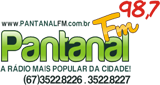 Logo Rádio Pantanal FM