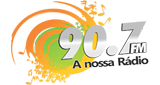 Logo 90.7 FM Nossa Rádio