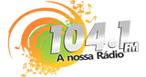 Logo 104.1 FM Nossa Rádio