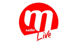 Logo M Radio - 100% Live