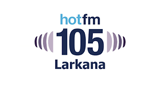 Logo Hot FM 105 Larkana
