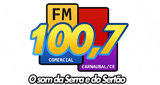 Logo 100.7 FM Comercial