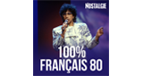 Logo Nostalgie 100% francais 80