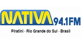 Logo Nativa FM 94.1 Piratini