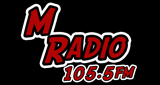 Logo M Radio 105.5 FM
