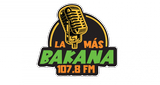 Logo La Más Bakana 107.8 Fm