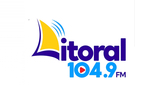 Logo Rádio Litoral fm 104.9