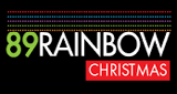 Logo 89 FM Rainbow Christmas