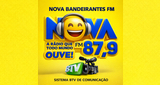 Logo Radio Nova Bandeirantes 87.9