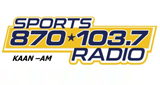 Logo KAAN 870 AM & 103.7 FM