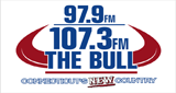 Logo 97.9 & 107.3 The Bull