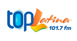 Logo Top Latina 101.7 fm