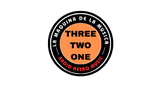 Logo Three Two One Radio retro