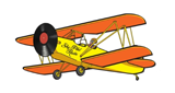 Logo Sky Pilot Radio - 80's and Beyond!