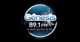 Logo 89.1 Genesis La Musica Que Llena Tu Vida