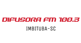 Logo Difusora FM 100.3 Imbituba