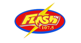Logo Flash FM 107.5 (The Best)
