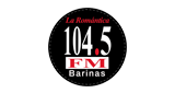 Logo 104.5 FM La Romantica