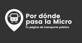 Logo Por donde pasa la Micro
